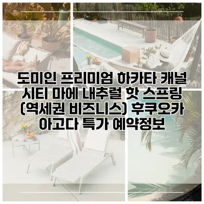 도미인 프리미엄 하카타 캐널 시티 마에 내추럴 핫 스프링 (역세권 비즈니스) 후쿠오카 아고다 특가 예약정보