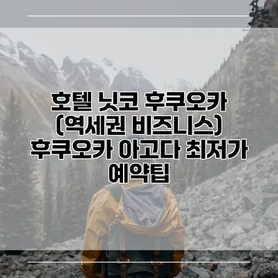 호텔 닛코 후쿠오카 (역세권 비즈니스) 후쿠오카 아고다 최저가 예약팁